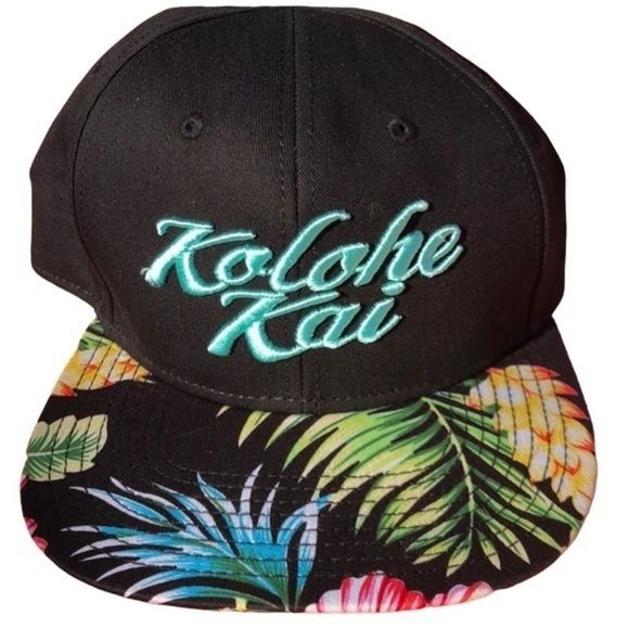 None Accessories - Kolohe Kai Tropical Hawaii palm print snap back OTTO hat NWOT